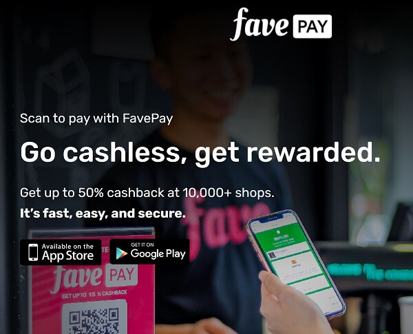 Best financial apps for expats living in Singapore - FavePay