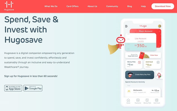 Best financial apps for expats living in Singapore - Hugosave