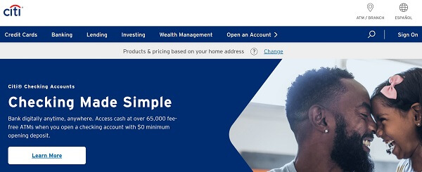 Best US banks for foreigners and expats - Citibank