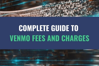 A hologram image of a zoomed in United States 100 dollar bill with the title - Complete Guide To Venmo Fees And Charges