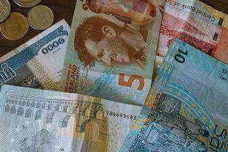 Assorted Currency Banknotes and Coins