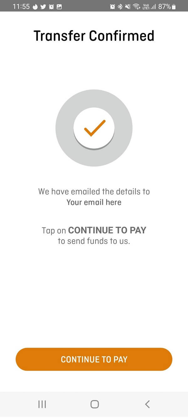 An image showing how to pay for your IRD tax payment money transfer with OFX