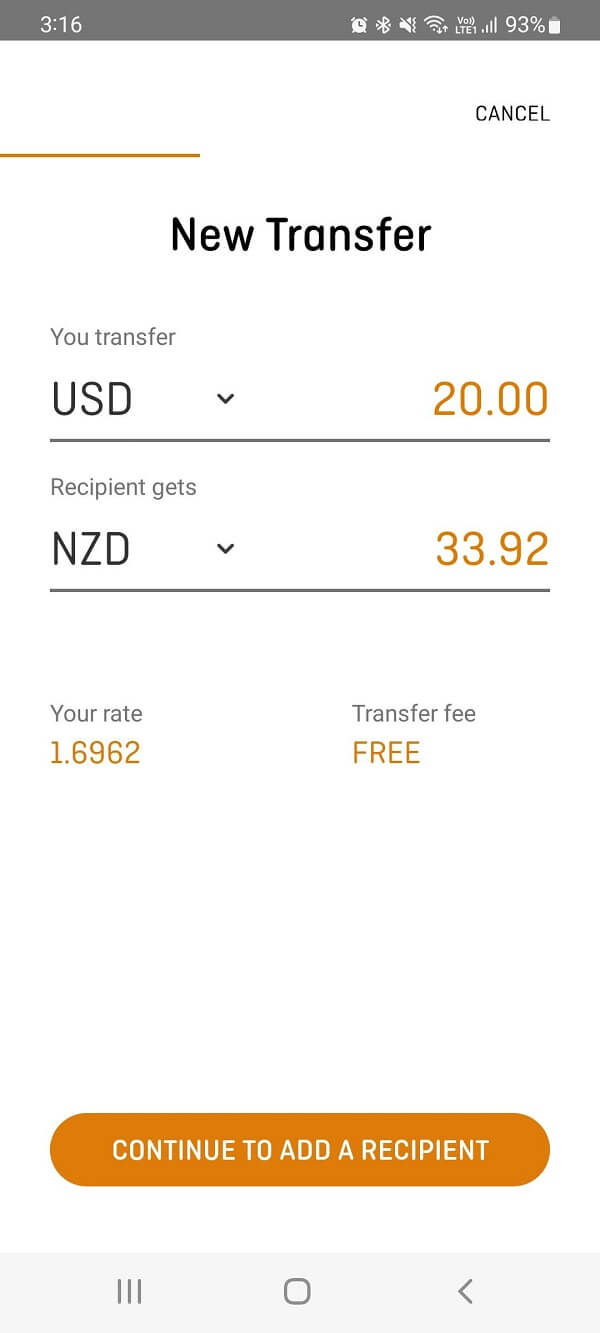 An image showing how to login into your OFX account and start a new IRD tax transfer