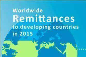 An illustration of remittance amount lost due to money transfer fees