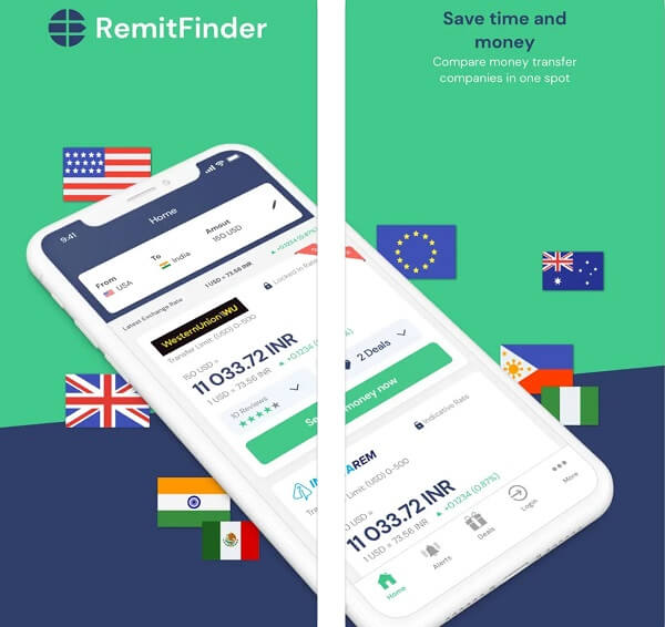 RemitFinder online money transfer comparison engine for international remittances and money transfers