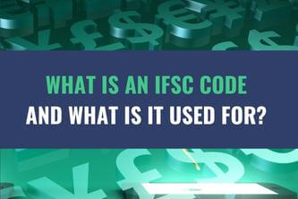 A hologram image of blocks of currency symbols with the title - What Is An IFSC Code And What Is It Used For?