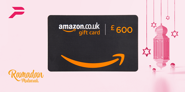 Chance to win GBP 600 gift card