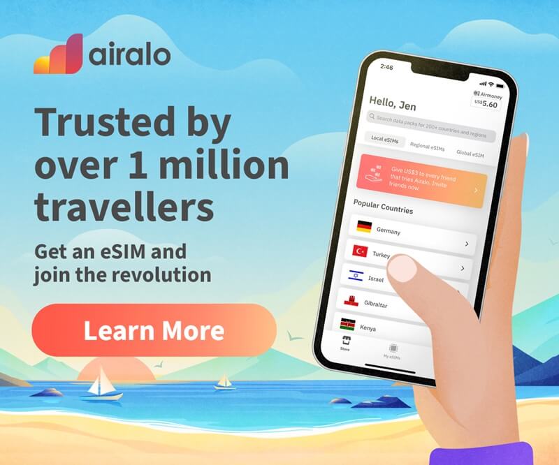 An image showing how Airalo is trusted by millions of customers