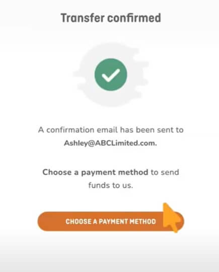 How to send money with OFX - Transaction accepted and confirmed
