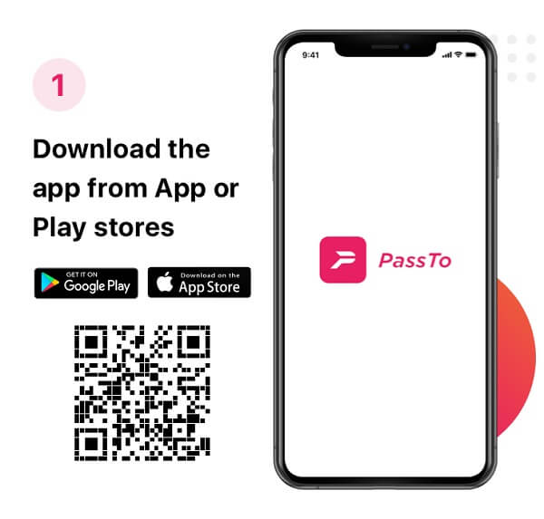 How to send money with PassTo - Download the PassTo mobile app
