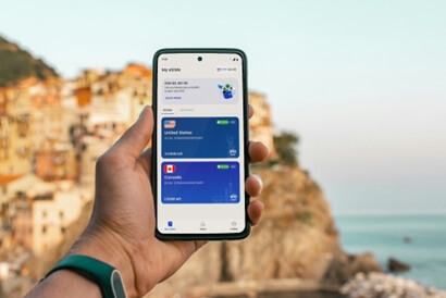 An image showing how to use aloSIM abroad for mobile data access