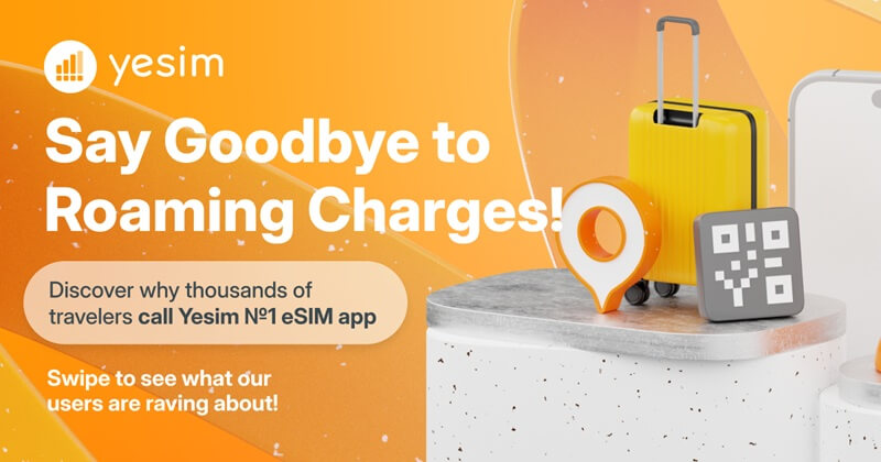 How to save on data roaming charges with Yesim eSIMs 