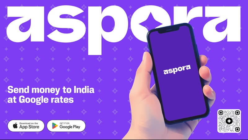 How to send money overseas with Aspora
