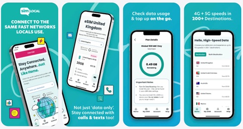 An image showing what Sim Local is and how it can help you stay connected overseas