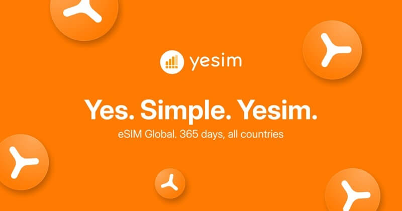 An introductory image to Yesim eSIMs 